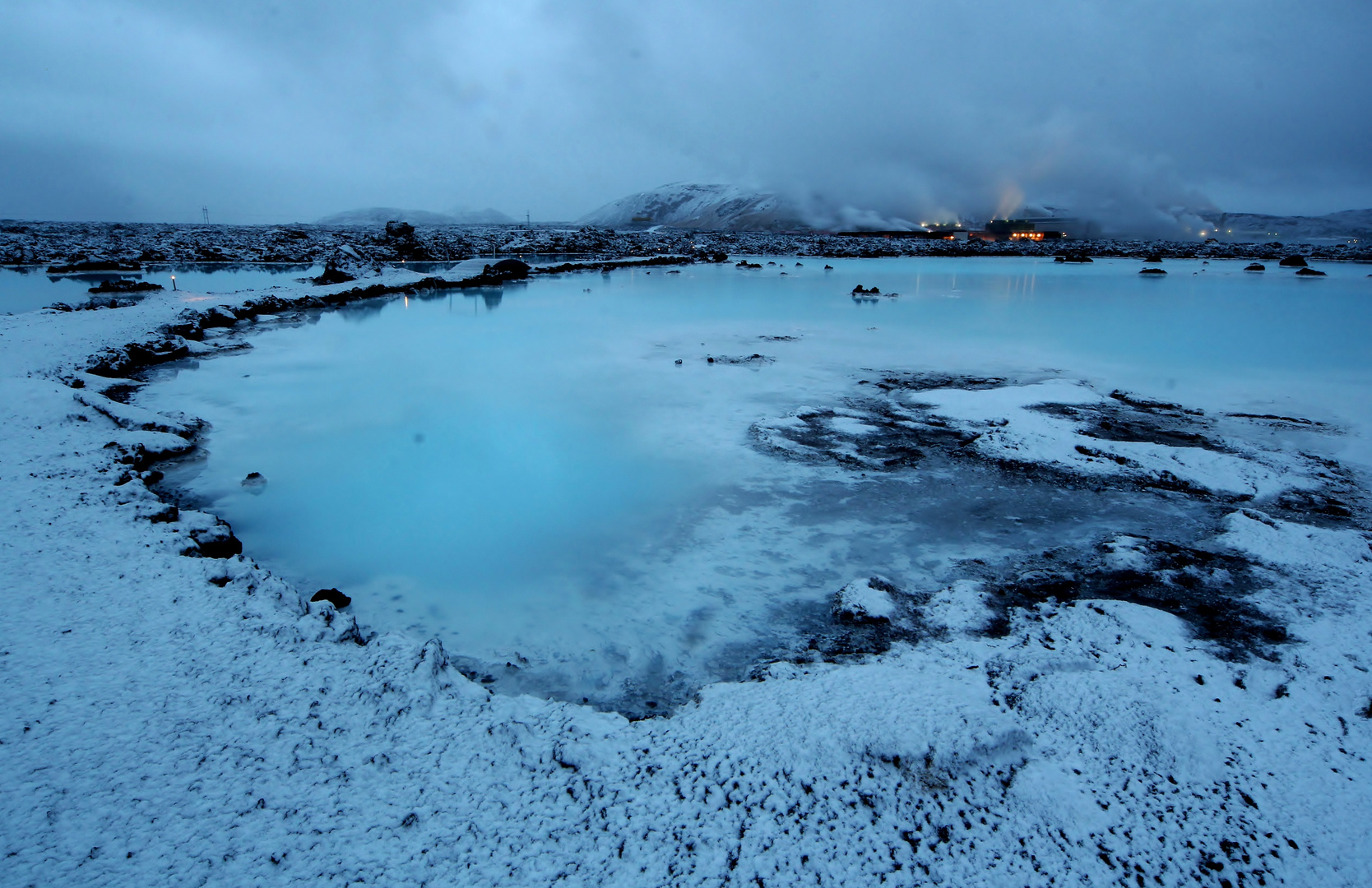 Winter morning @ Blue Lagoon