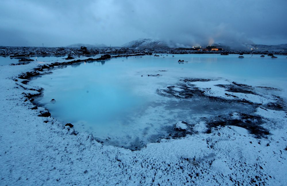 Winter morning @ Blue Lagoon