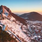 Winter morning on Vršatec