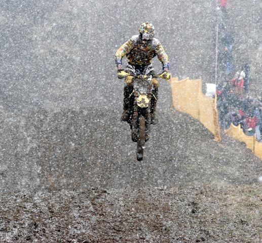 Winter-Moto-Cross, das erste