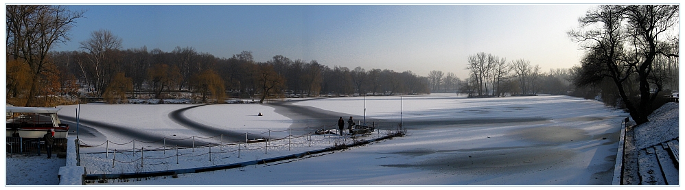 Winter on the lake