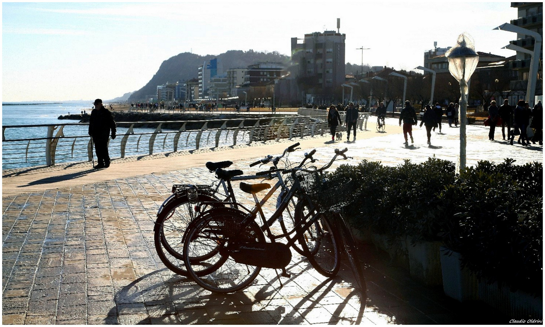 Winter promenade