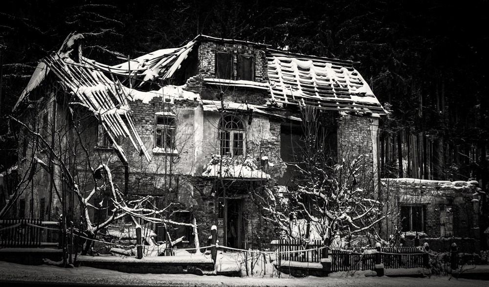 Winter-Ruine