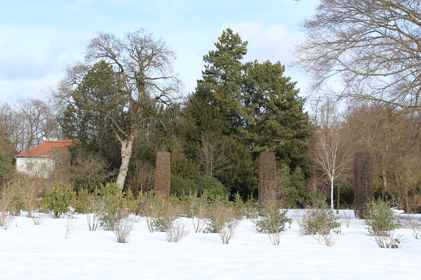 Winter -Schaugärten München