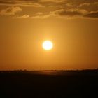 Winter senset over RAF Marham