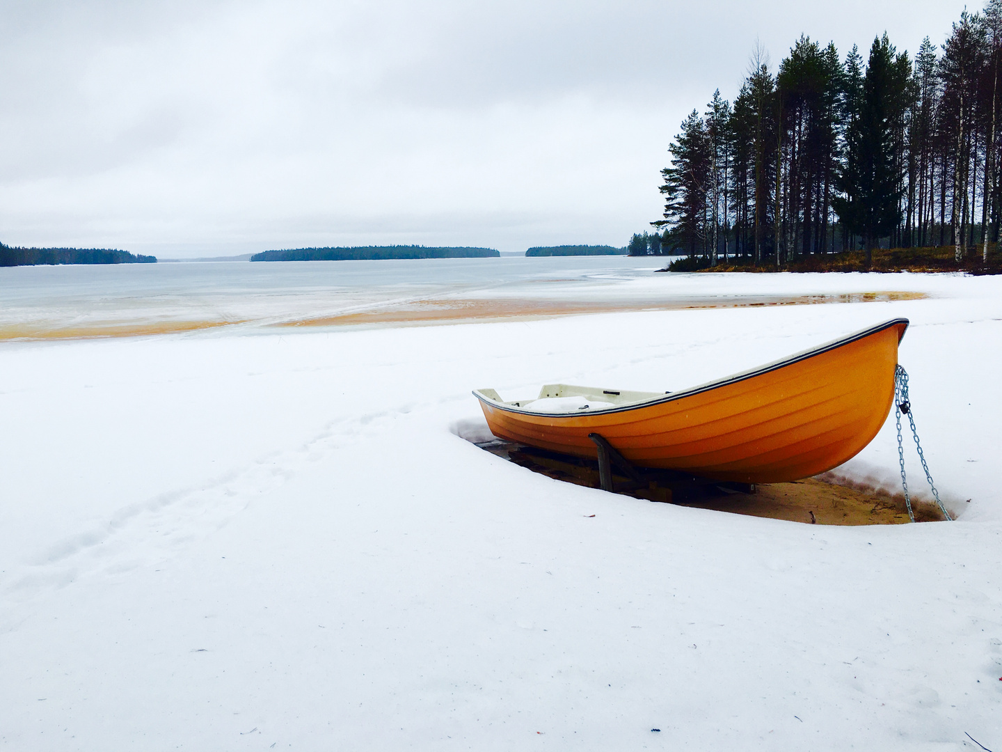 Winter somewhere in Finland