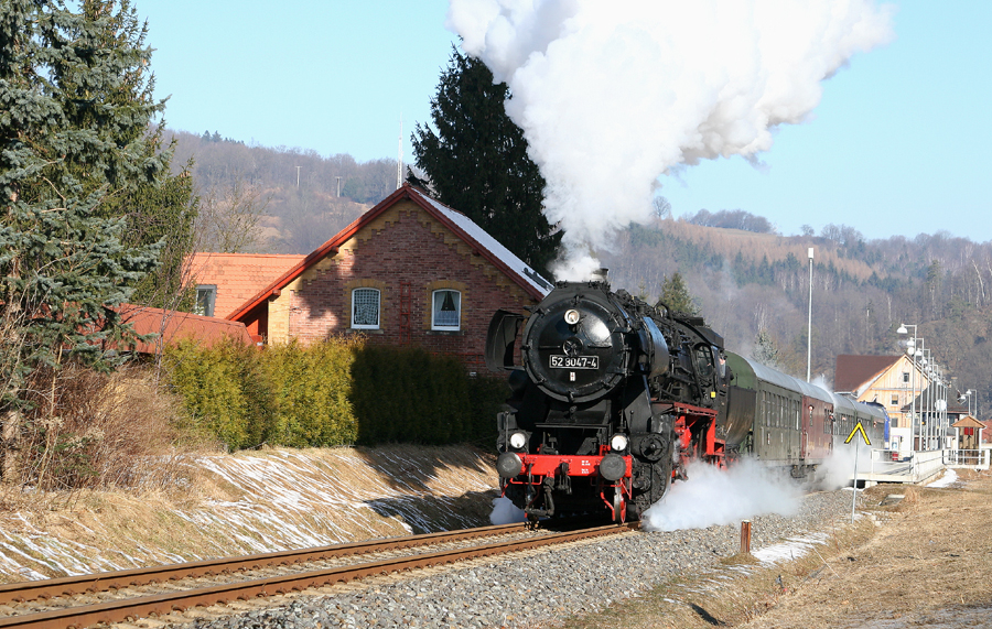 Winter-Sonderzug nach Altenberg