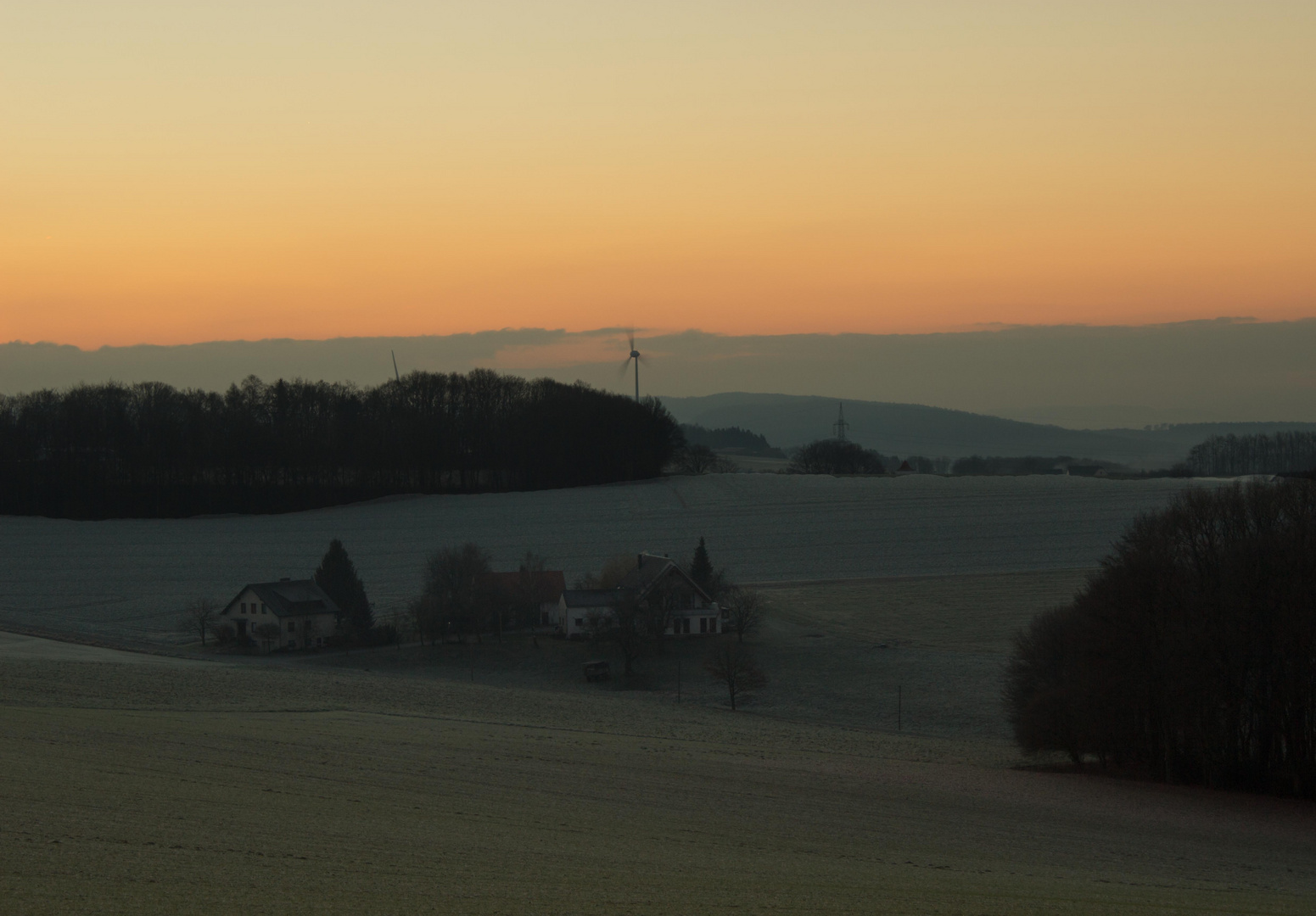 Winter Sonnenaufgang