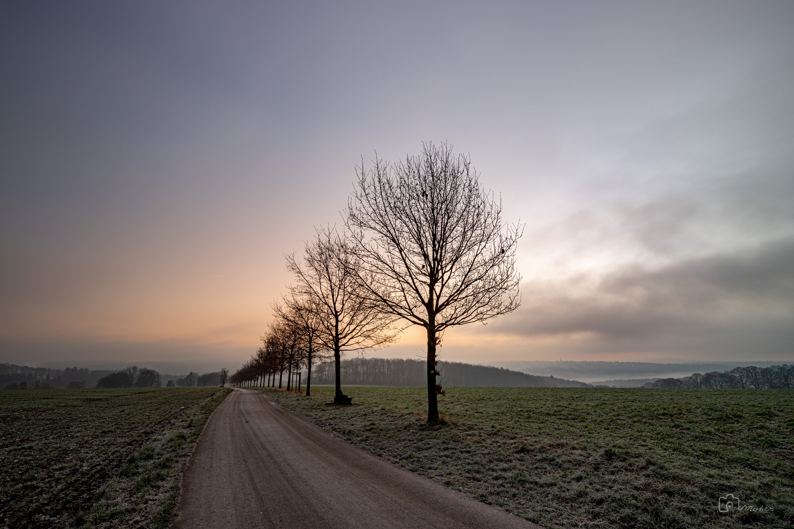 Winter-Sonnenaufgang