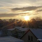 Winter Sonnenaufgang in KIrchheim 02