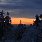 Winter-Sonnenuntergang