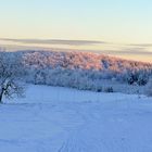 Winter - Sonnenuntergang