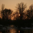 Winter-Sonnenuntergang