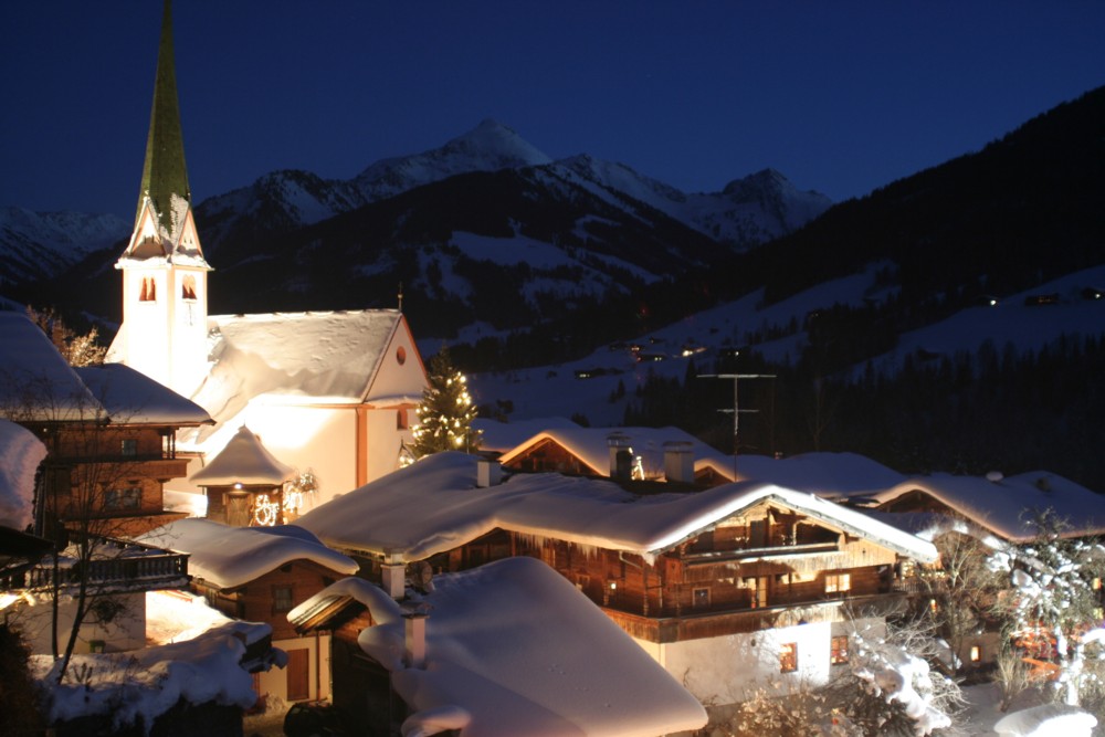 Winter stimmung in Österreich