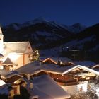 Winter stimmung in Österreich