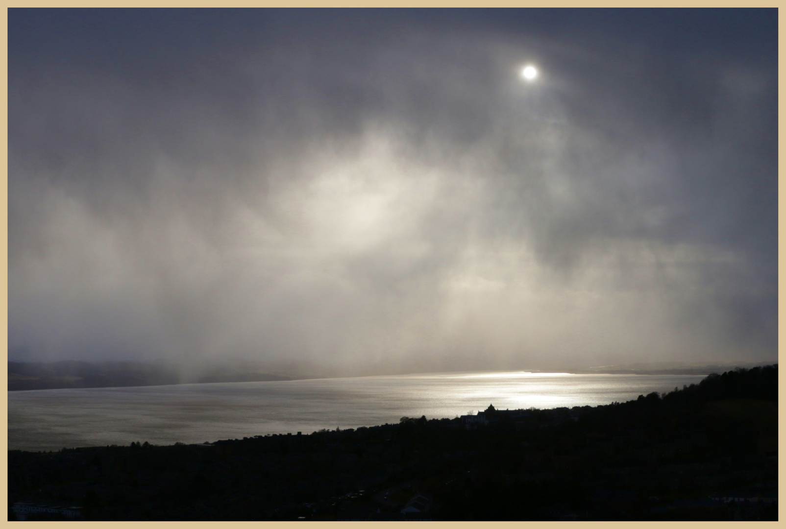 winter sun on the tay estuary