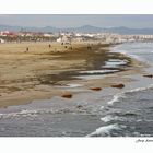 Winter Sunday at  Les Arenes beach