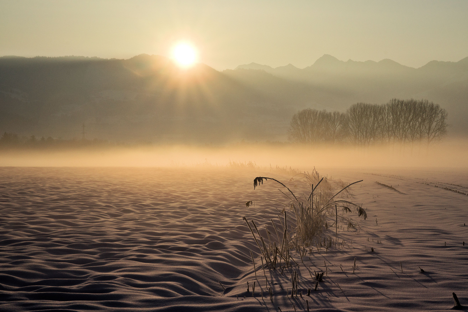 winter sunrise