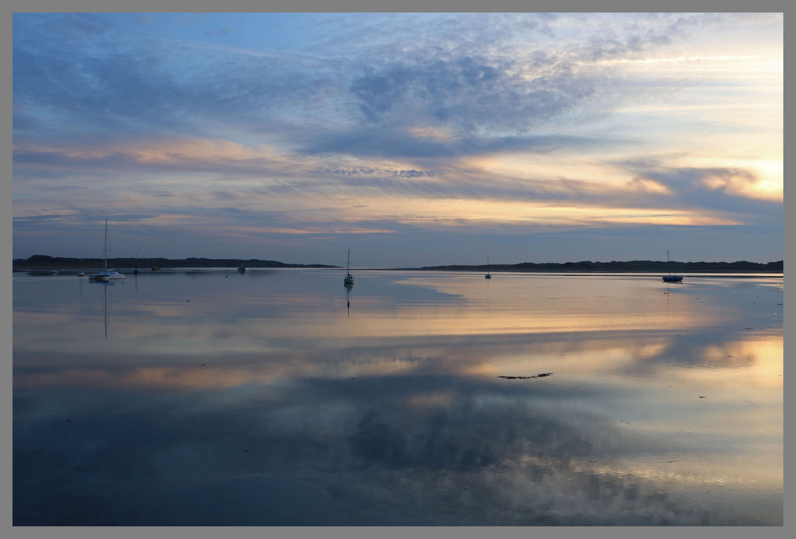 winter sunset at ravenglass 15