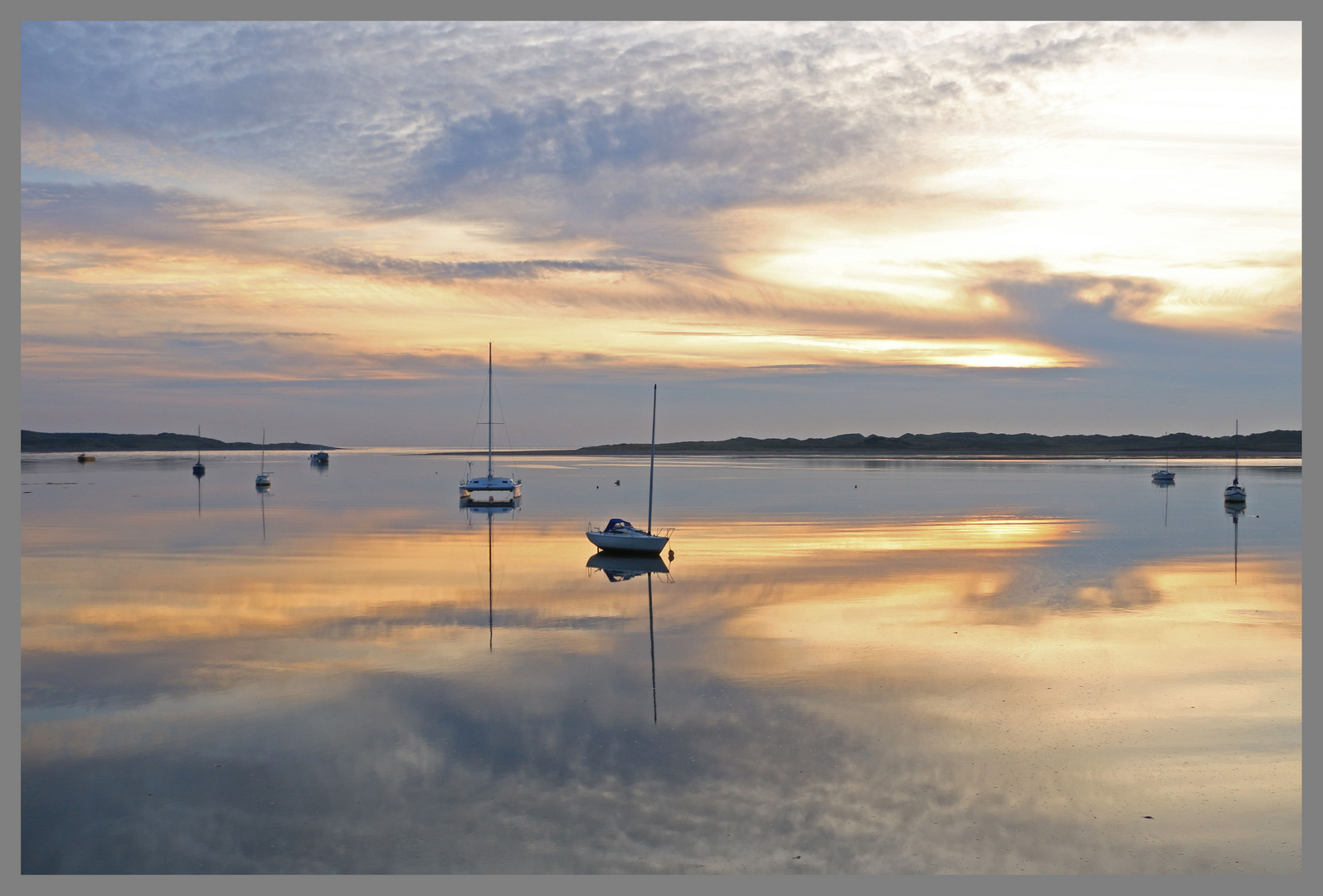 winter sunset at ravenglass 16