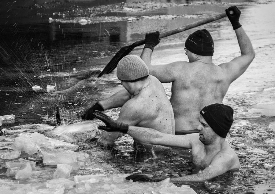 Winter Swimming - january 2014, Poland