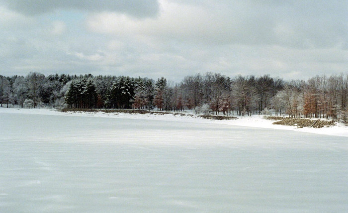 Winter time at the lake