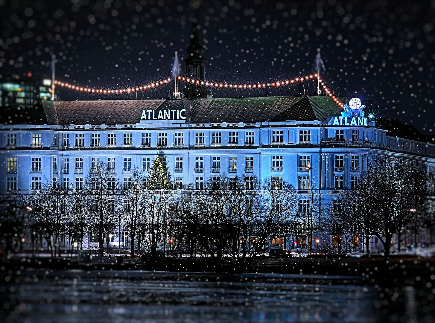 Winter Traum an der Alster