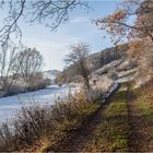 Winter trifft auf Herbst