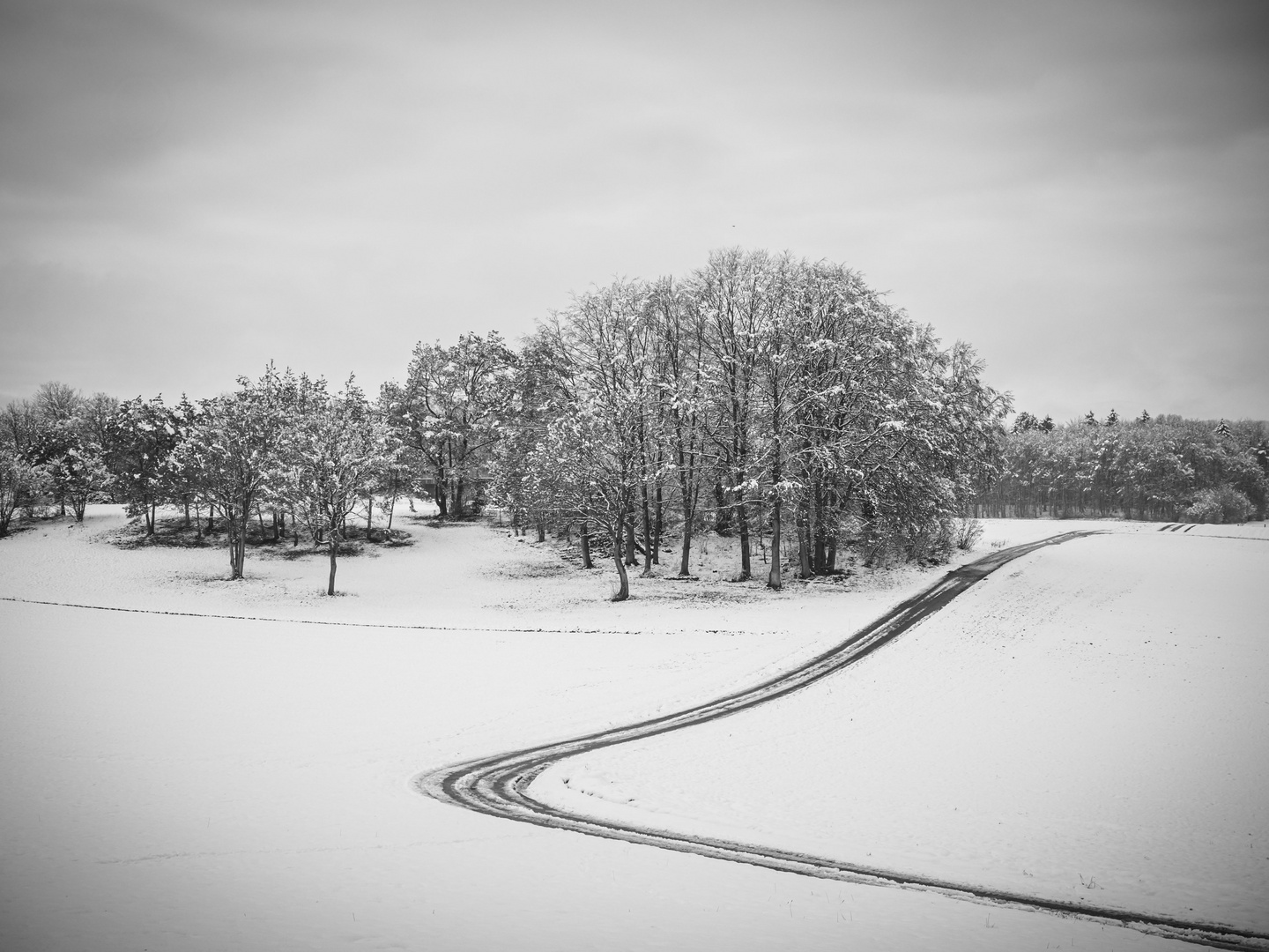 Winter über der Eifel I