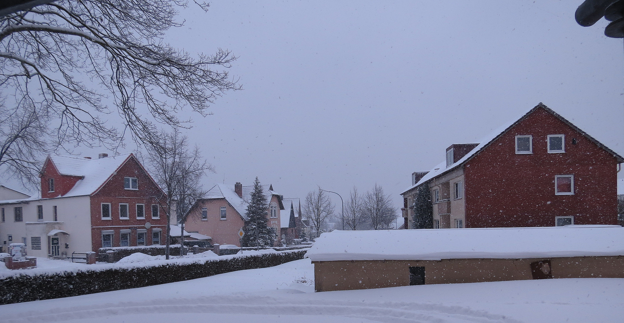 Winter über Eutin