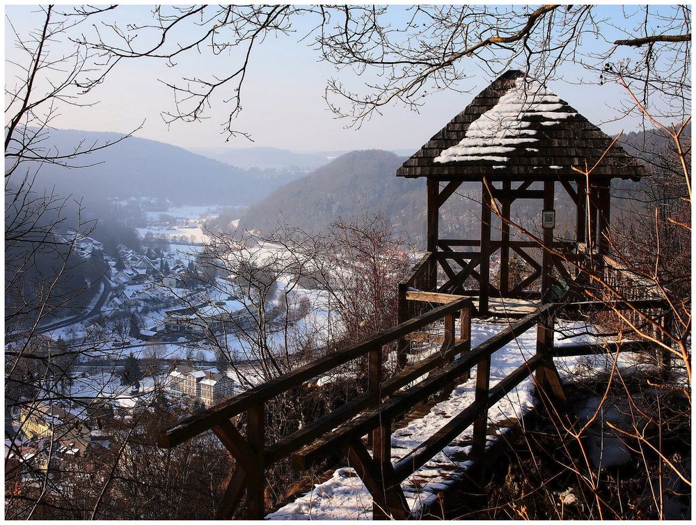 Winter überm Wiesenttal