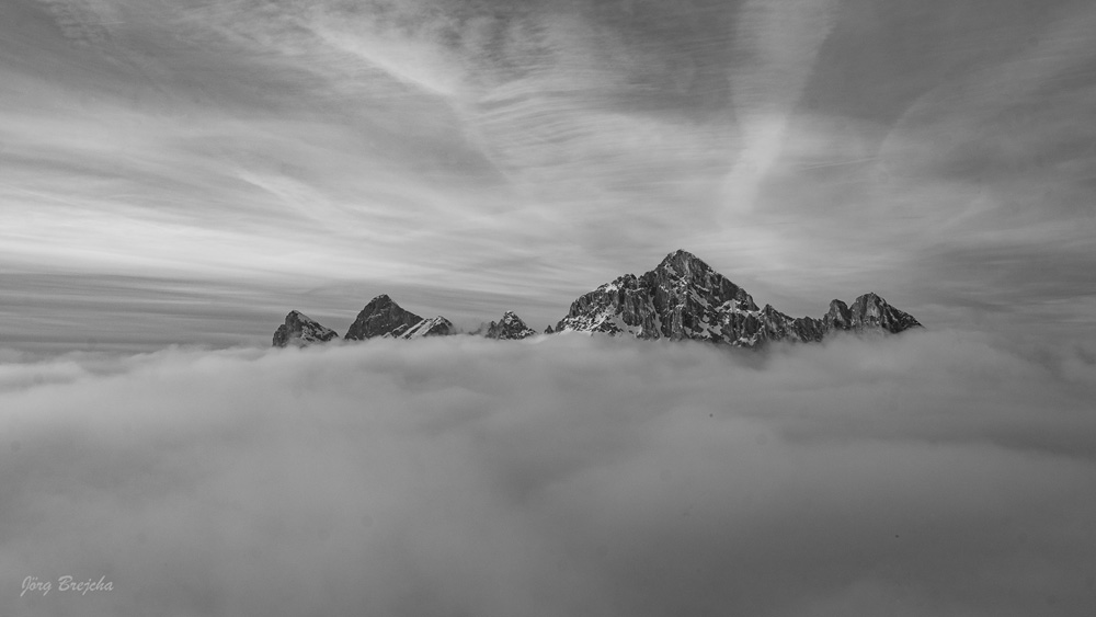 Winter und die Tannheimer Berge