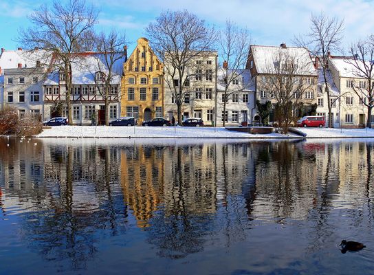 Winter- und Eisspiegelungen