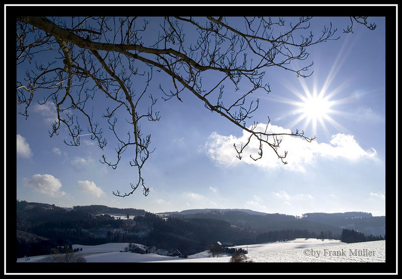 Winter und Frankenwald