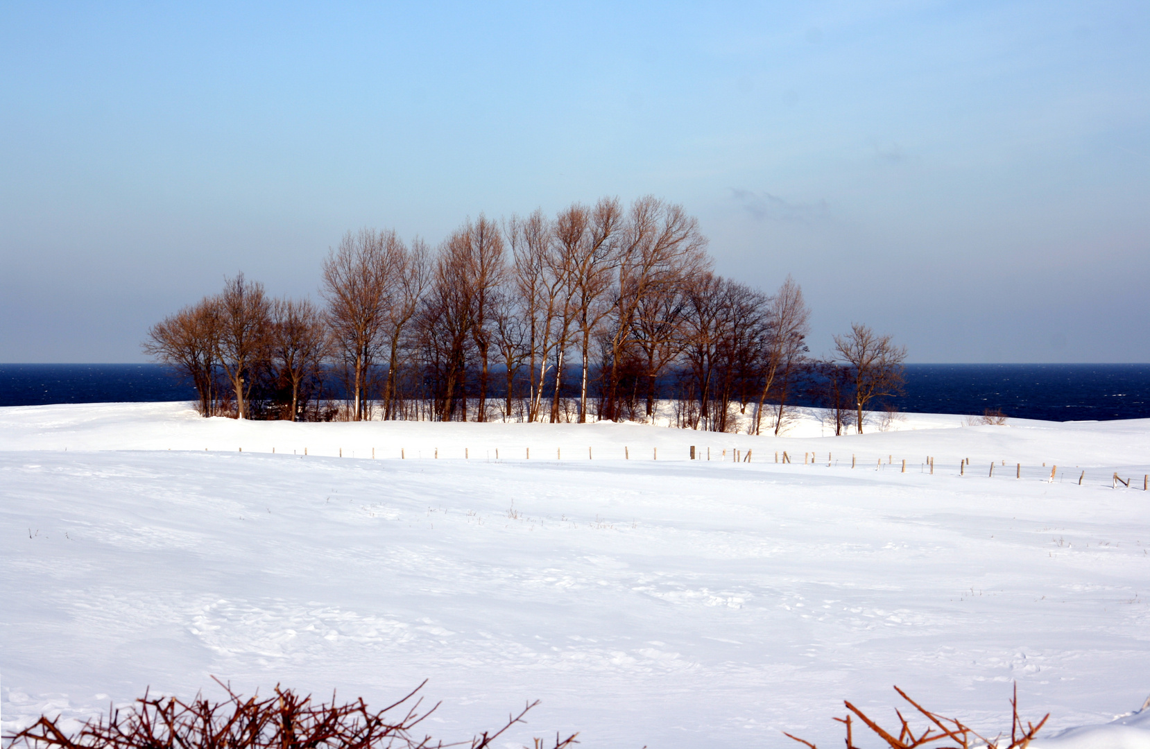 Winter und Meer