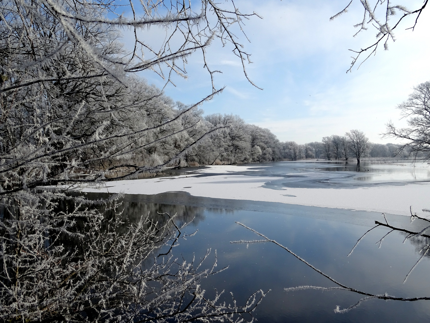 Winter und Sonne