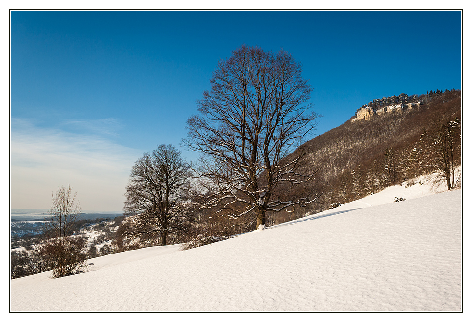 Winter unterm Gelben Fels...