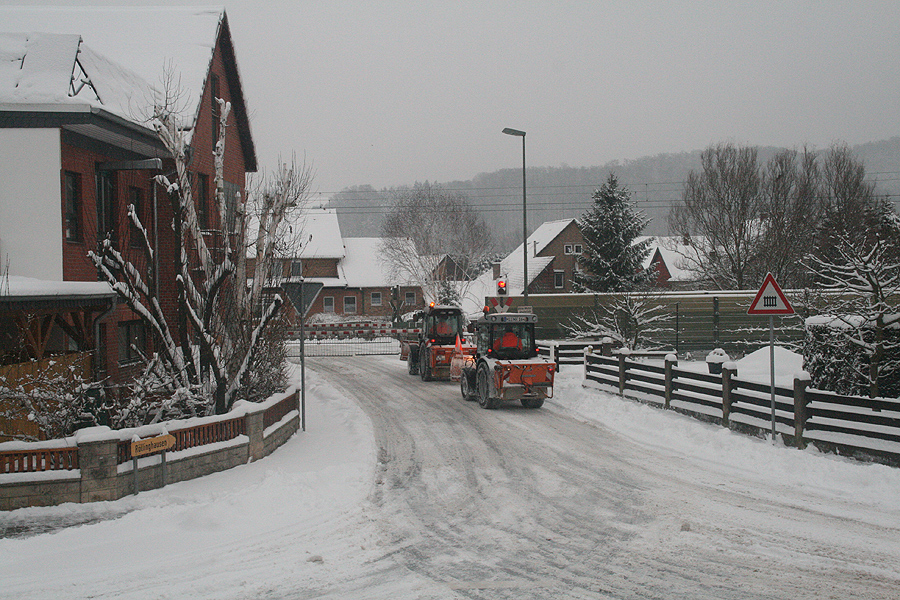 Winter vor unserer Haustür