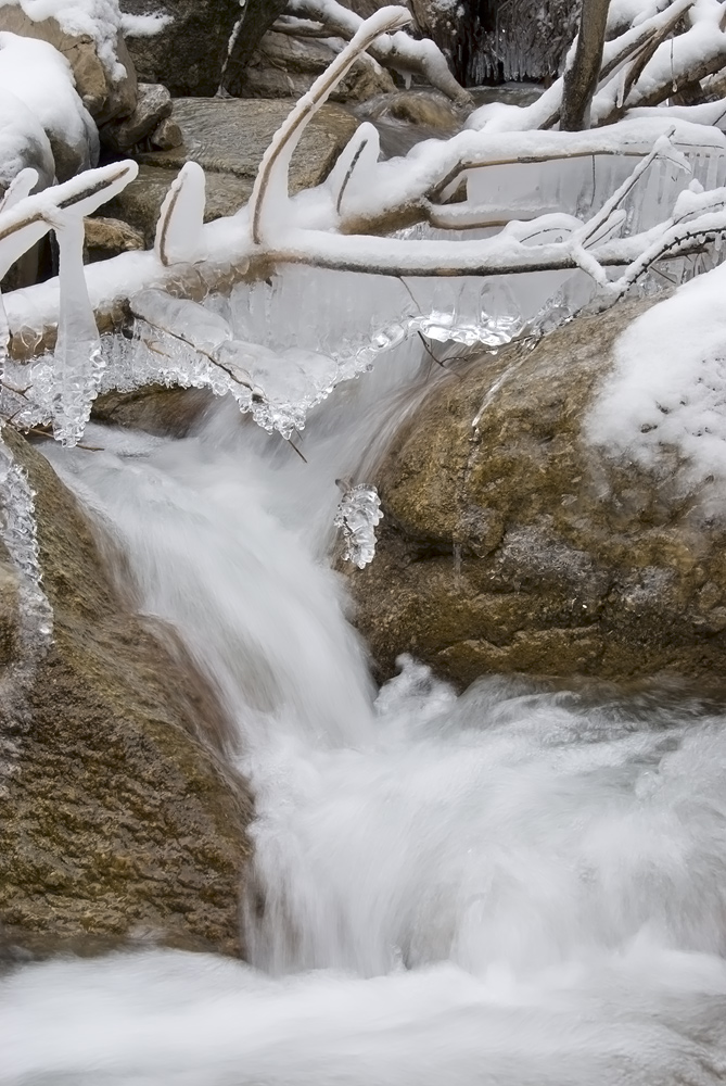 winter water sculptor