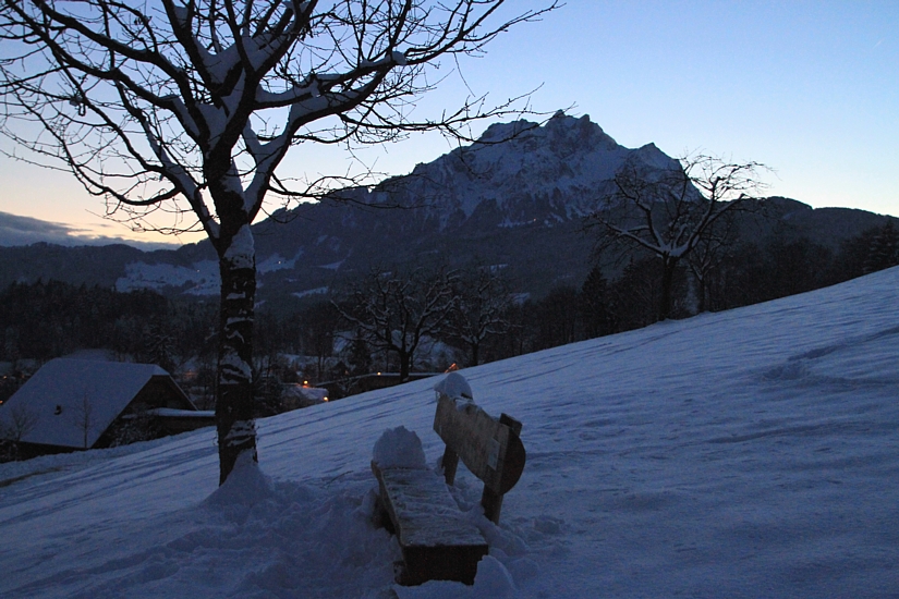 Winter, wie wir ihn kennen und lieben....