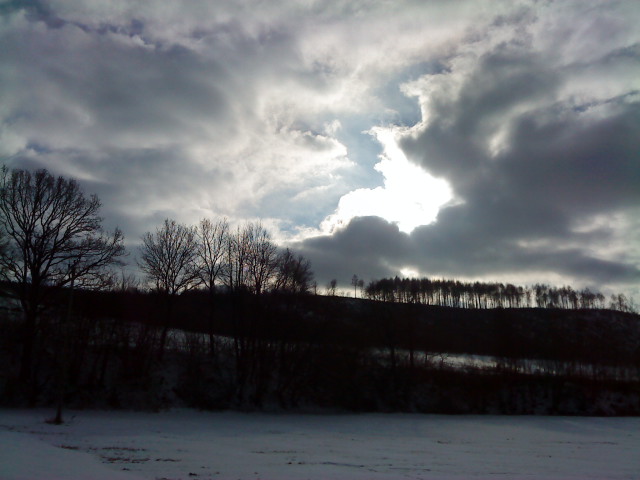 Winter-Wolken