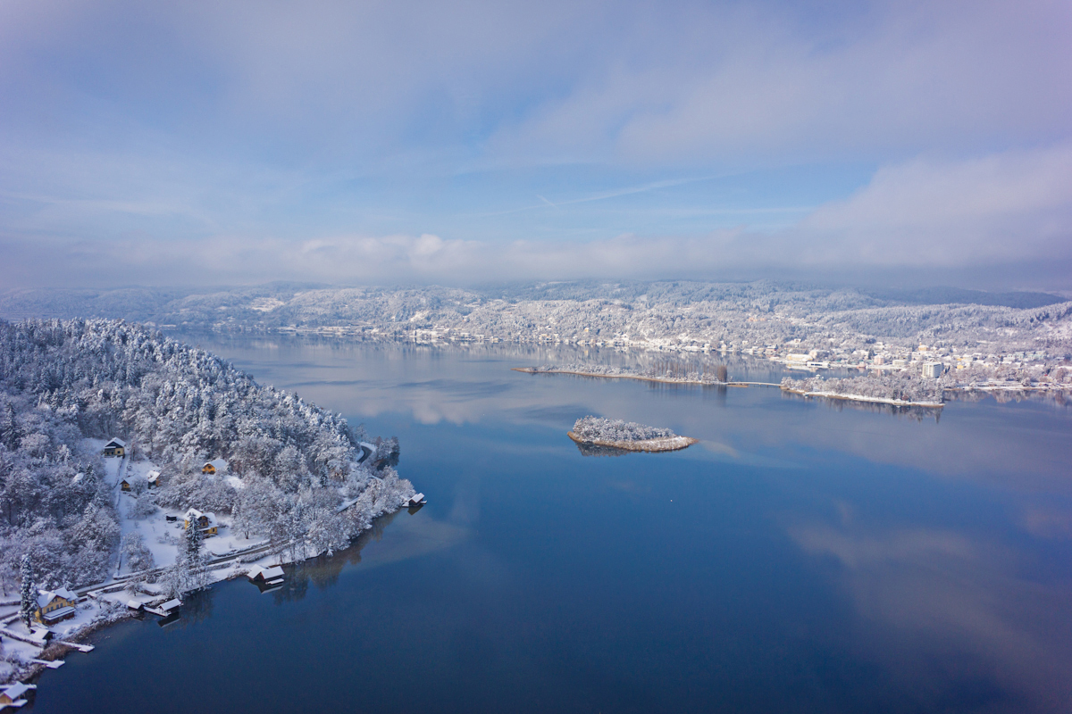 Winter-Wonderland - Wörthersee - Austria ( g-flights.at Kopter )