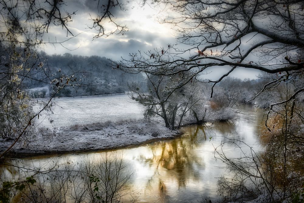 Winter Wunderland an der Nied