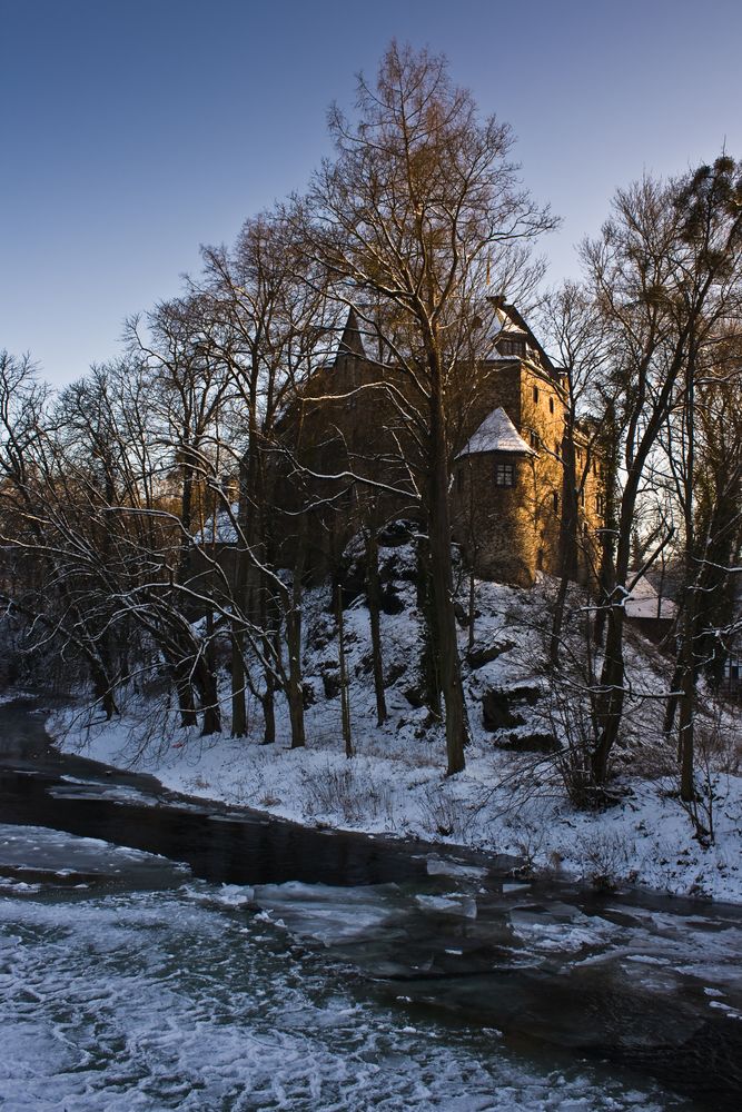 Winter-Zauberschloß...