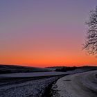 Winterabend - Abendrot (1)