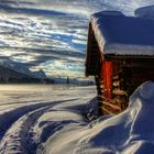 Winterabend am Geroldsee