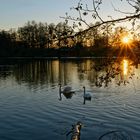 Winterabend am Haricksee