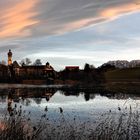 Winterabend am Höglwörther See