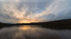 Winterabend am Listersee