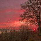 Winterabend am Rudower See